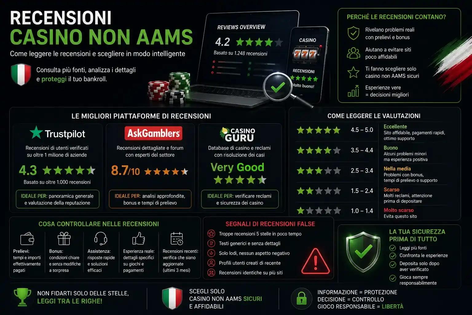 recensioni casino non aams